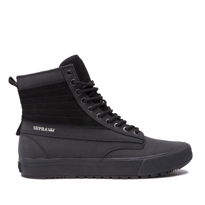 Zapatillas Altas Supra Argentina Hombre - GRAHAM CW Negras (QDJWG-6975)